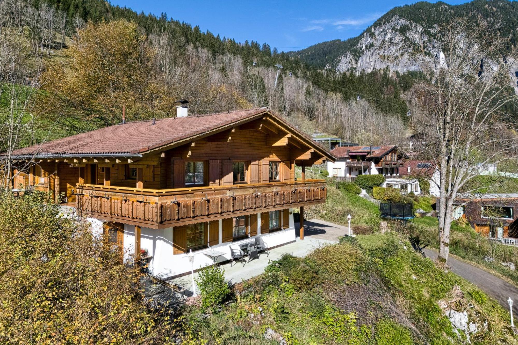 Panorama Ferienhaus Zentral Villa Brand  Exterior photo